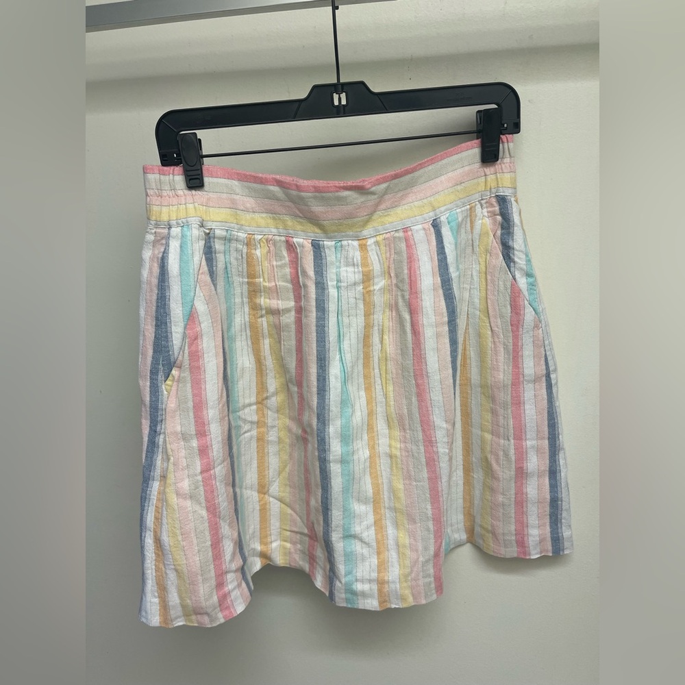 NWT Loft Stripe Summer Skirt S